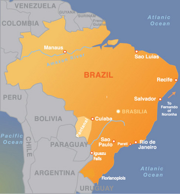 Using maps Of Brazil